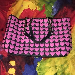 Large Pink Betsey Johnson Tote
